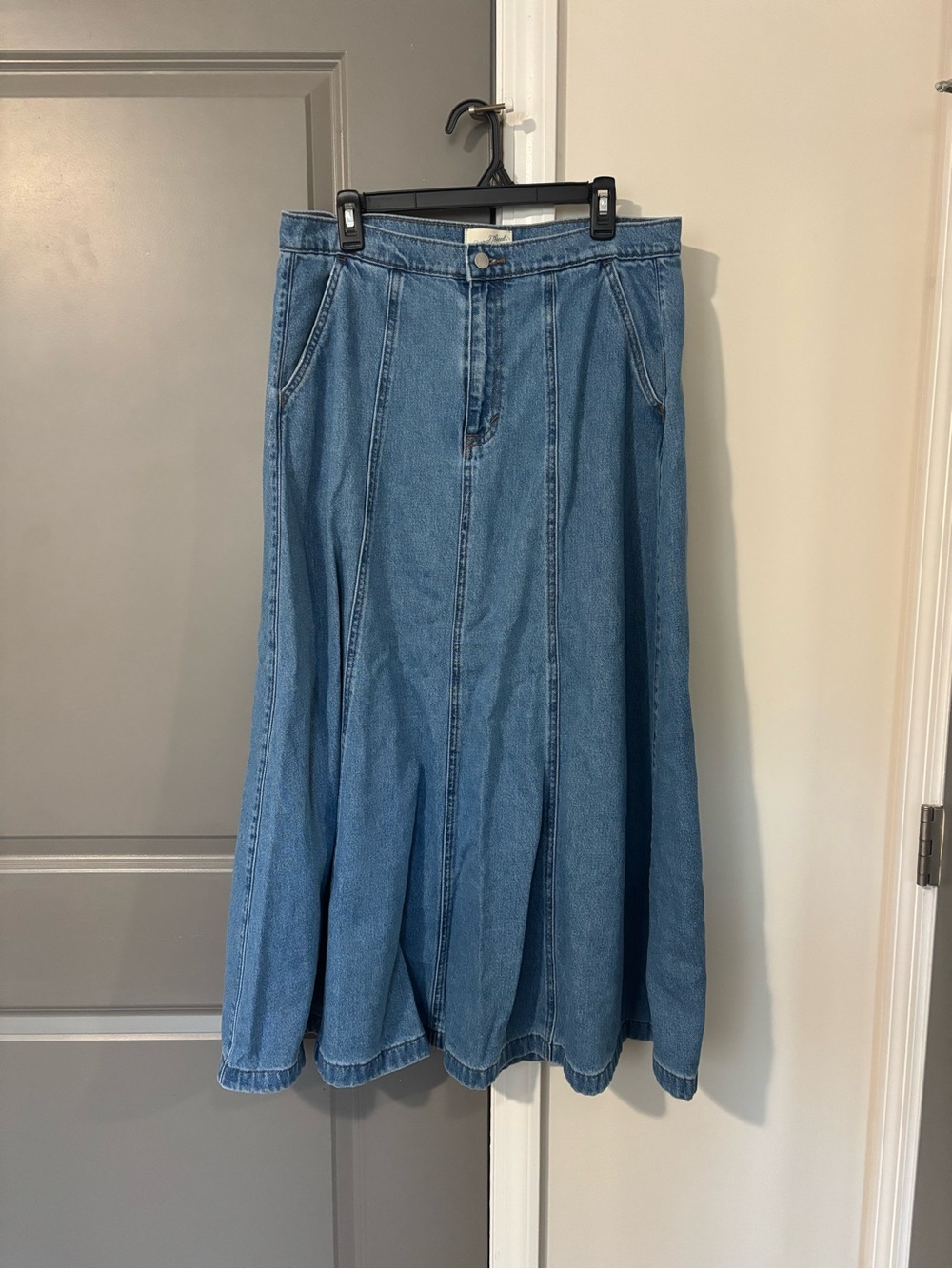 Universal Thread Denim A-Line Skirt